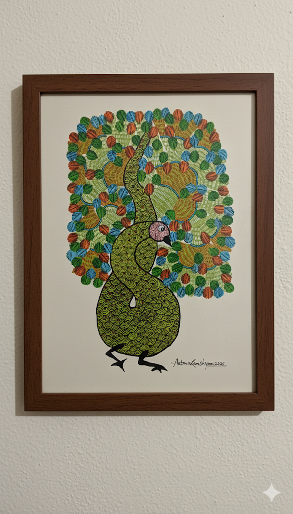 The Serpent's Dance: A Gond Mythical Vision